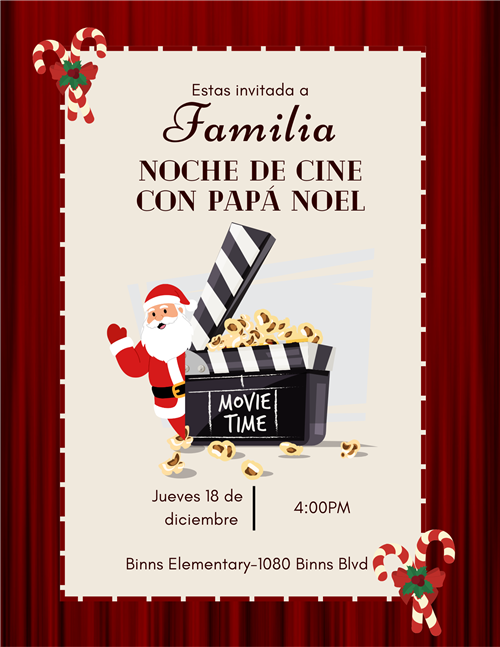 Family Move Night-Spanish